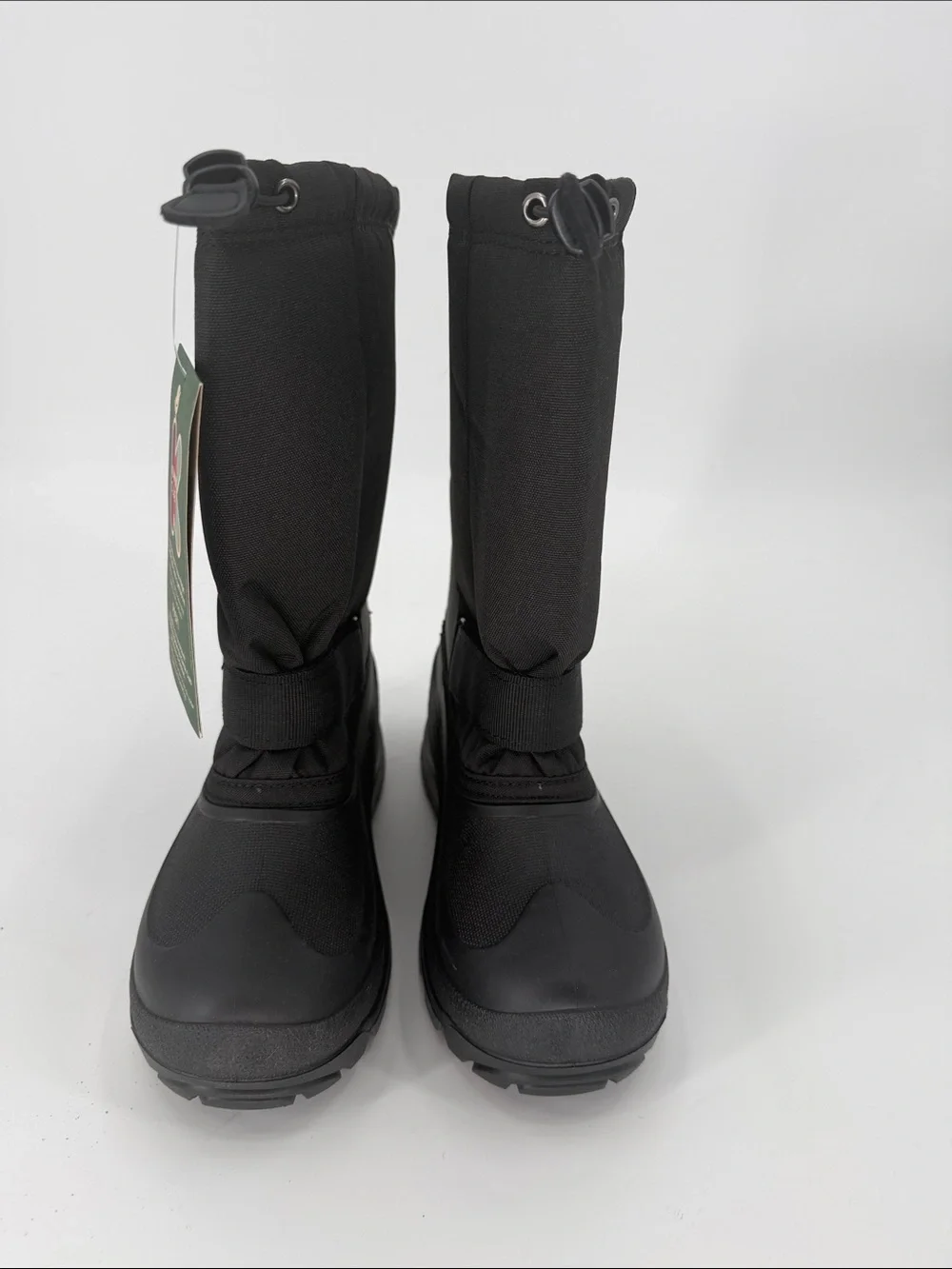 Kamik Youth/Juniors Black Insulated Snow Boots NWT Size 7